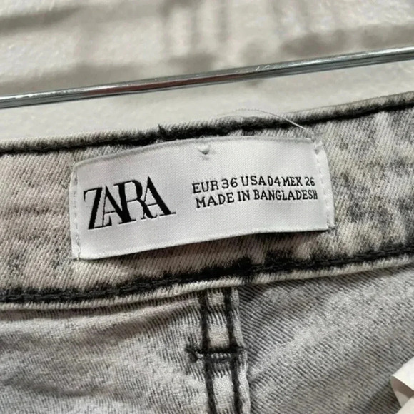 🍁 Zara elastic high rise jeggings size 4 8197/026 - Picture 9 of 9